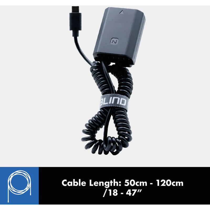 Adaptador de Corriente Blind Spot Gear USB-C to Sony NP-FZ100 Adapter