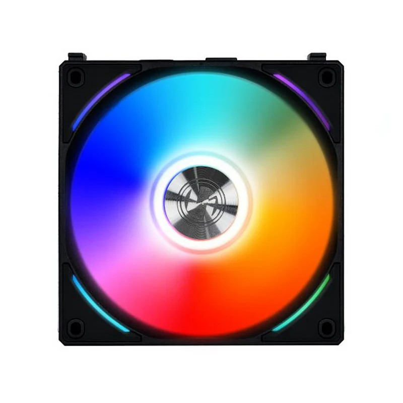Lian Li Uni Fan AL120 RGB Triple Pack (Black) + Controller