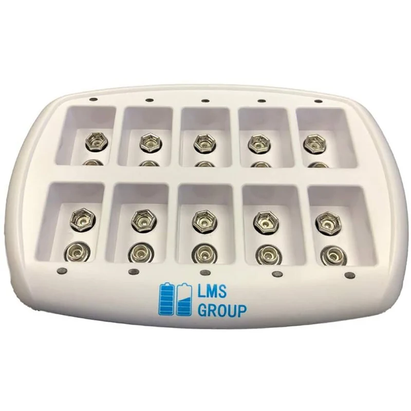 Cargador Ansmann 10 bahías 9V