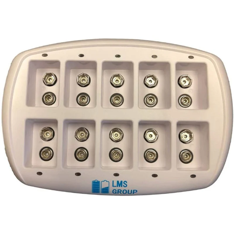 Cargador Ansmann 10 bahías 9V