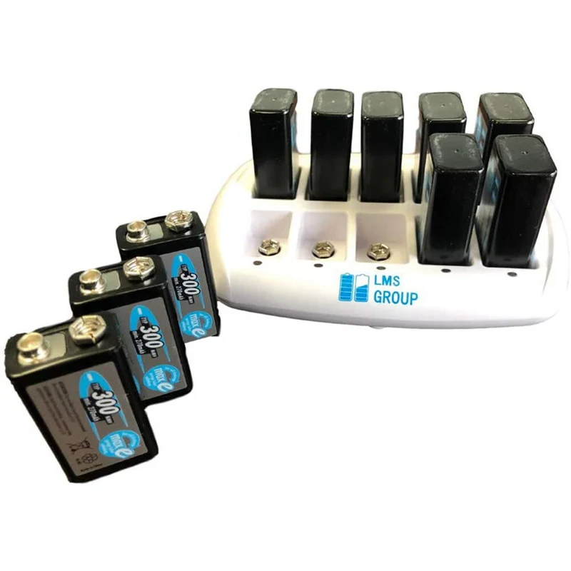 Cargador Ansmann 10 bahías 9V