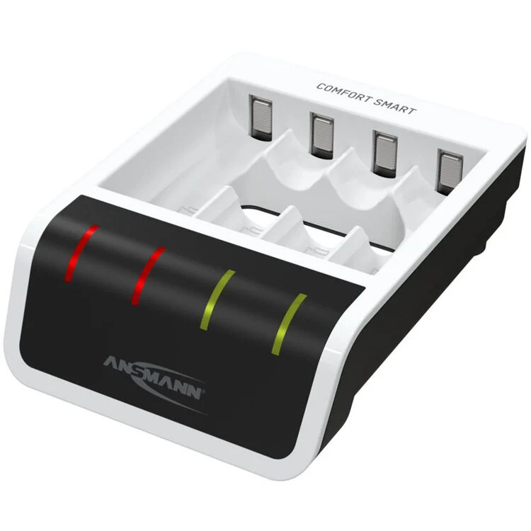 Cargador Ansmann Comfort Smart Fast con USB Input