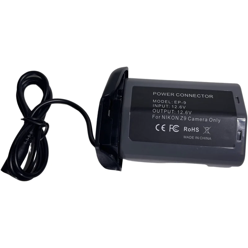 Adaptador de Corriente Bescor Nikon EN-EL18-Style Dummy con Cord