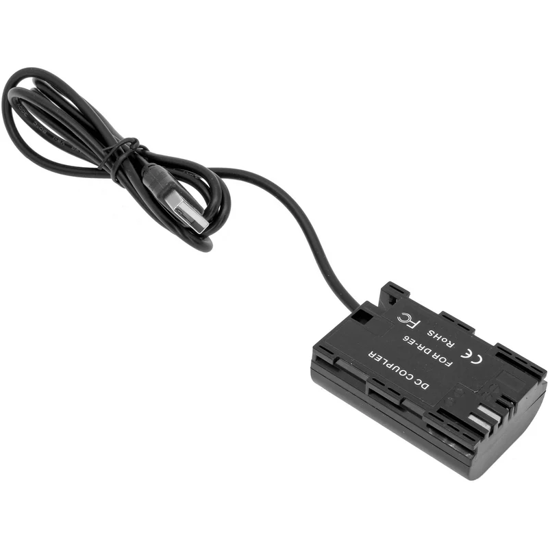 Adaptador de Corriente GyroVu USB to Canon LP-E6 Dummy Intelligent Cable (40")