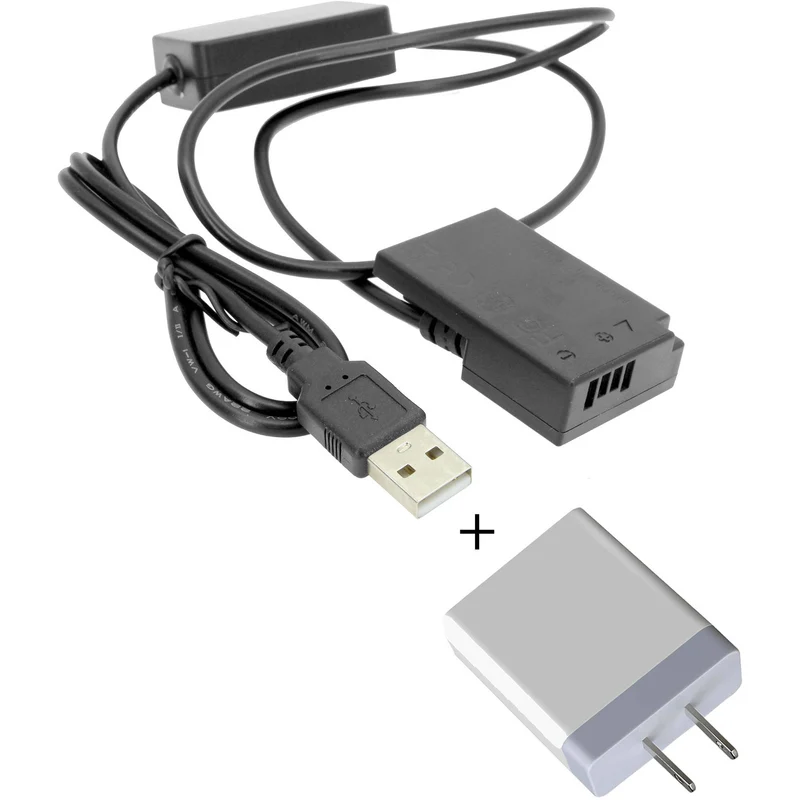 Adaptador de Corriente GyroVu USB to Canon LP-E17 Dummy Intelligent Cable con 3.1A Power Supply (40")