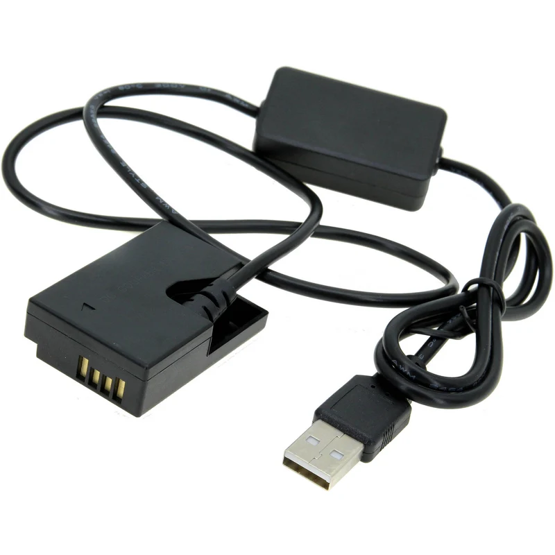 Adaptador de Corriente GyroVu USB to Canon LP-E17 Dummy Intelligent Cable con 3.1A Power Supply (40")