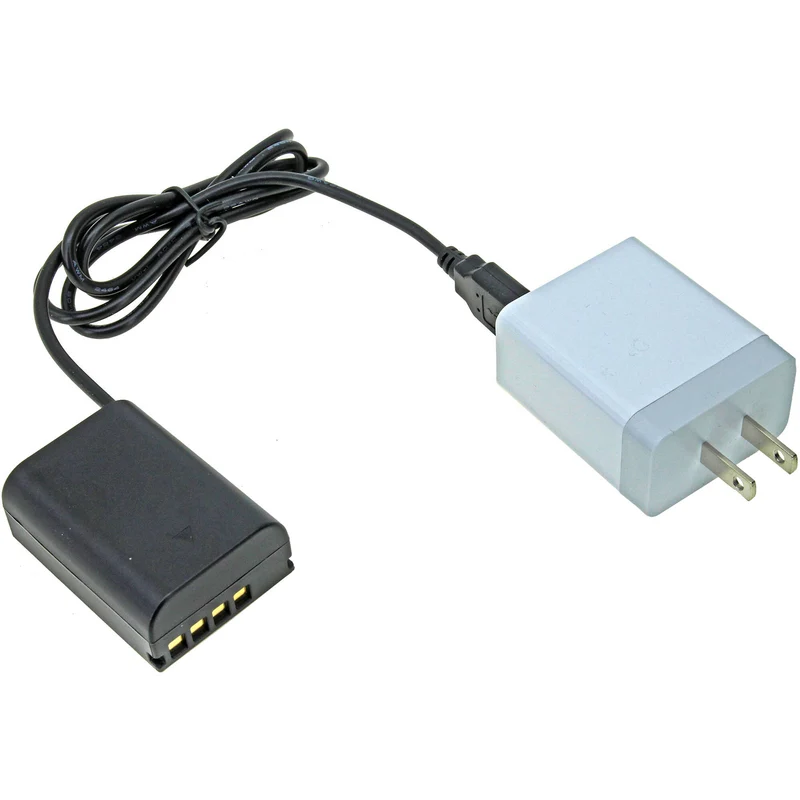 Adaptador de Corriente GyroVu USB to Olympus BLX1 Dummy Adapter Cable con 3.1A USB Power Supply (40")