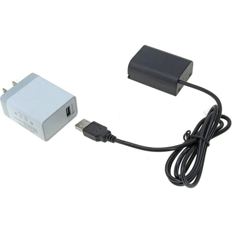 Adaptador de Corriente GyroVu USB to Olympus BLX1 Dummy Adapter Cable con 3.1A USB Power Supply (40")