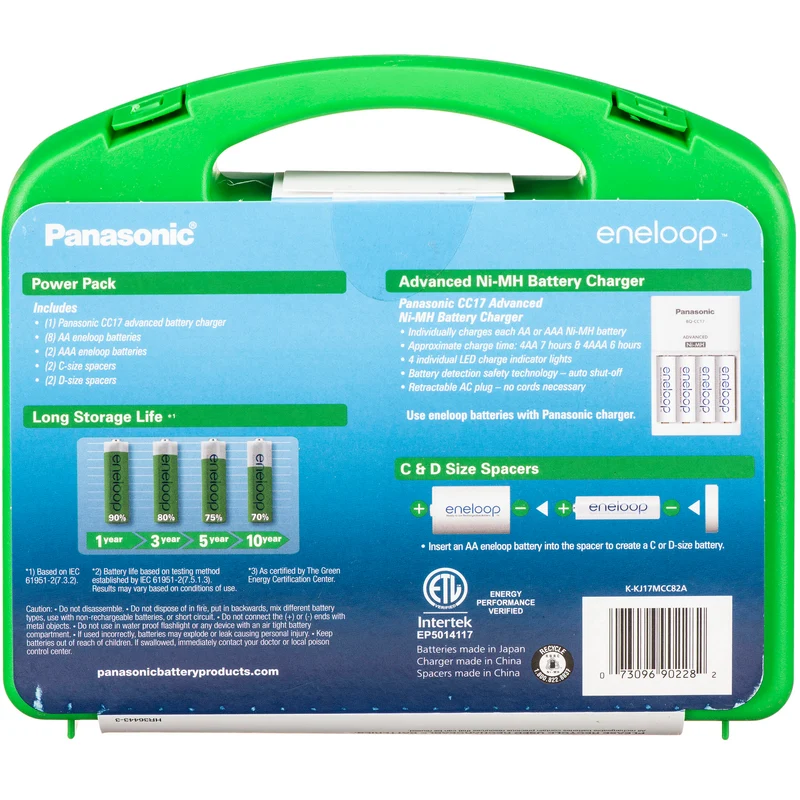 Cargador Panasonic eneloop Power Pack Kit