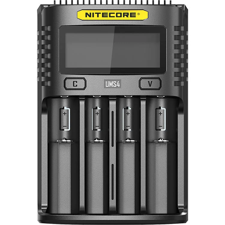 Cargador Nitecore UMS4 Intelligent USB Four-Slot Superb