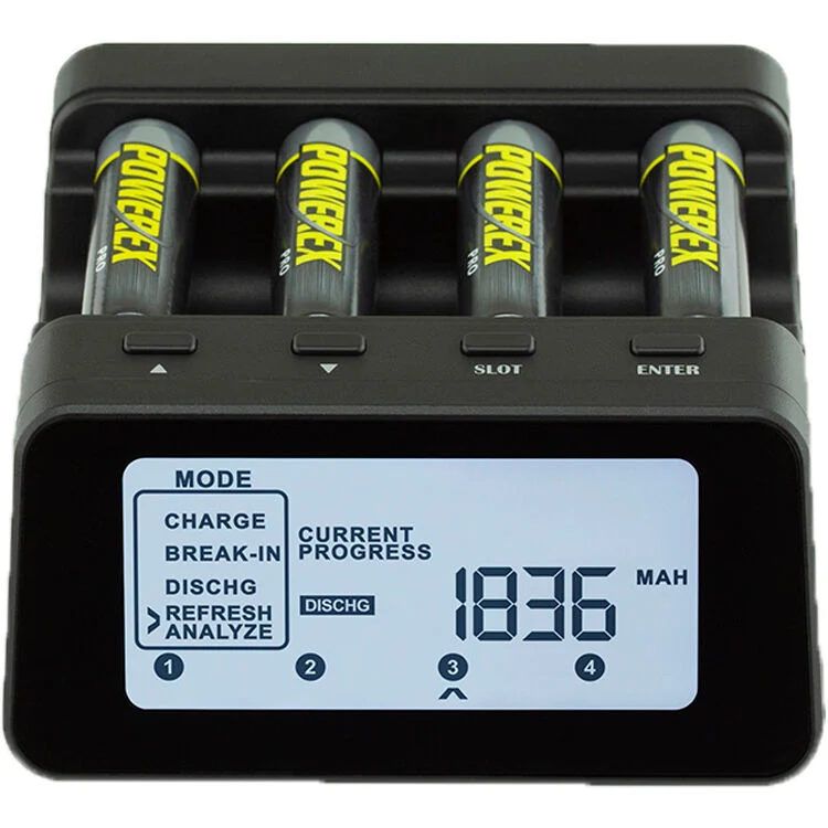 Cargador Powerex C9000Pro Professional-Analyzer
