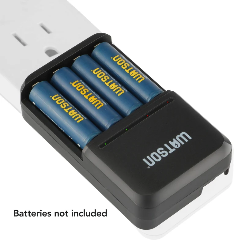 Cargador Watson 4 bahías para AA/AAA NiMH