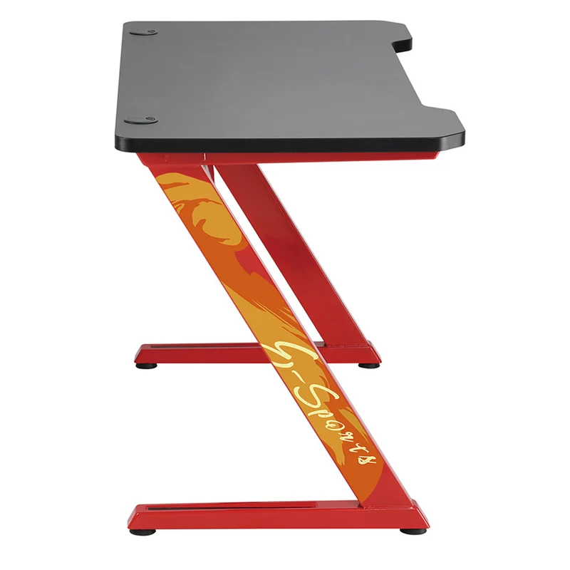 Z DESK BLACK/RED ZBR120