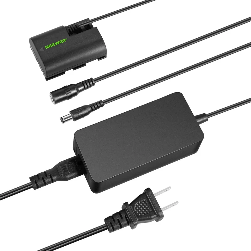 Adaptador de Corriente Neewer LP-E6 Dummy y Kit