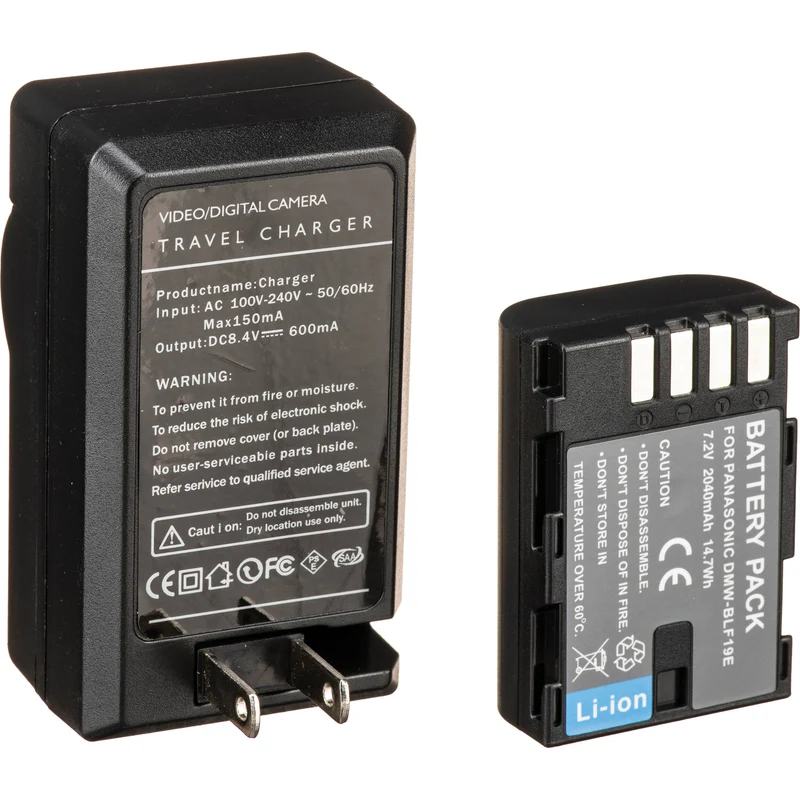 Adaptador de Corriente Bescor DMWBLF19 ,, Coupler y Kit para Select Panasonic Cameras