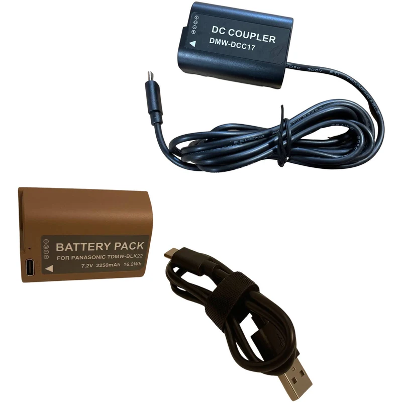 Adaptador de Corriente Bescor DMWBLL22UB & DMWBLK22USBC USB-C Dummy Kit