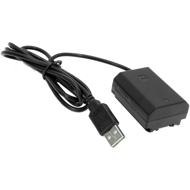 Adaptador de Corriente GyroVu USB to Sony NP-FZ100 Dummy Intelligent Cable (40")