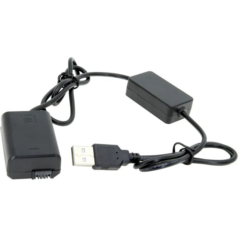 Adaptador de Corriente GyroVu USB to Sony NP-FW50 Dummy Intelligent Cable (40")