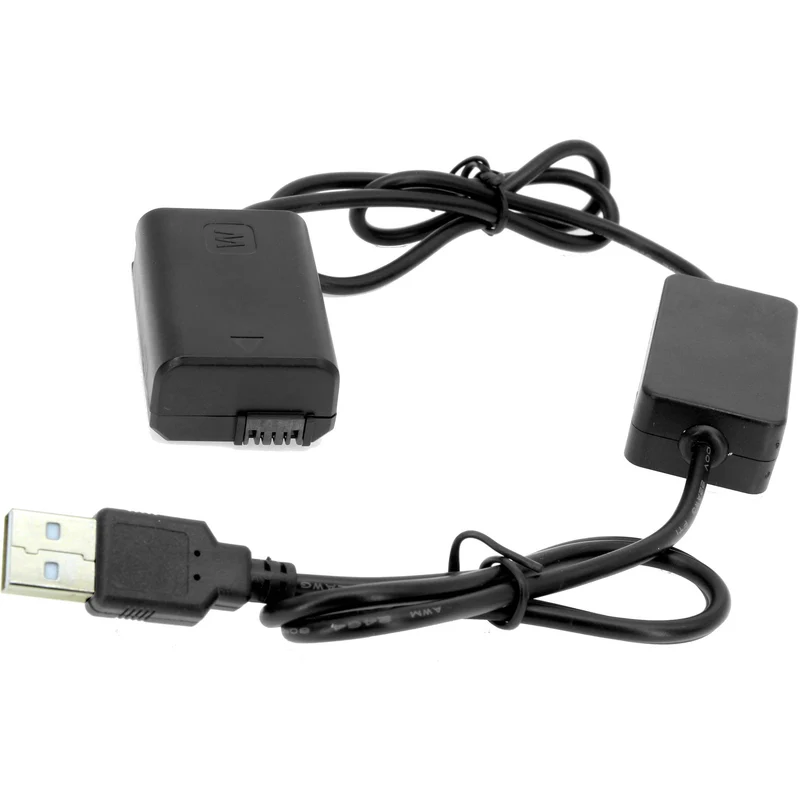 Adaptador de Corriente GyroVu USB to Sony NP-FW50 Dummy Intelligent Cable (40")
