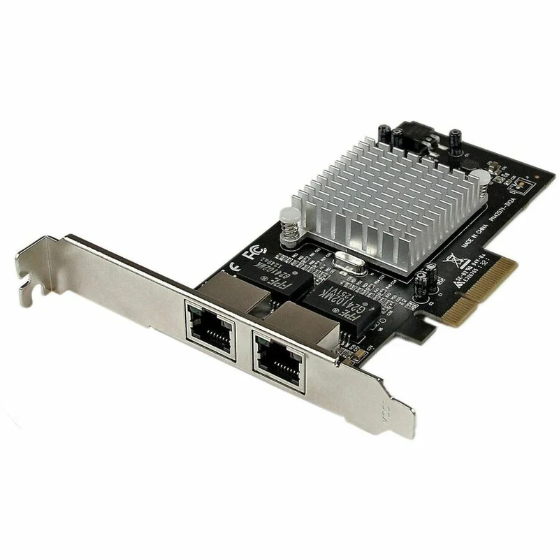 Tarjeta de Red StarTech.com StarTech Dual Port PCI Express (PCIe x4) Gigabit Ethernet Server Adapter Network Card