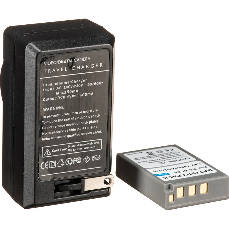Adaptador de Corriente Bescor BLS50 Coupler, ,, & D-Tap Adapter Kit para Select Olympus Cameras