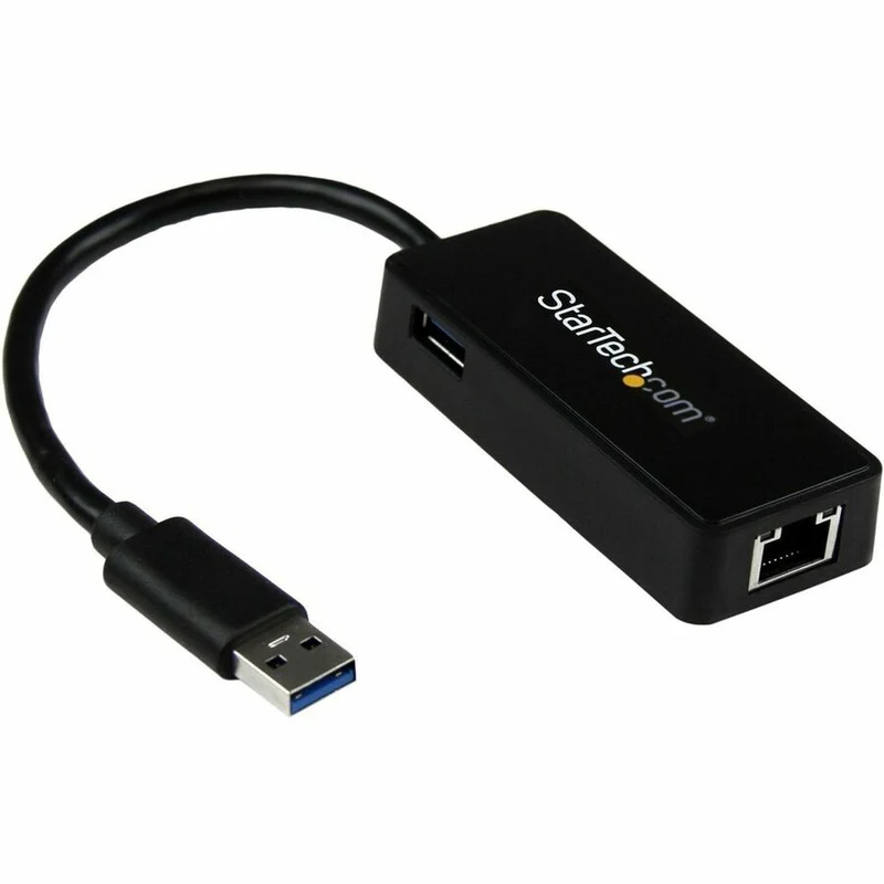 Adaptador WiFi Red StarTech.com StarTech USB 3.0 to Gigabit Ethernet NIC Network Adapter w/USB Port