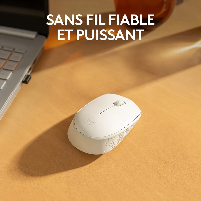 Logitech M171 Wireless Mouse (White)