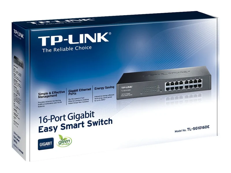 Switch de Red TP-LINK TL-SG1016DE