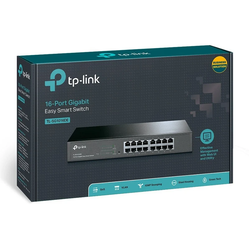Switch de Red TP-LINK TL-SG1016DE