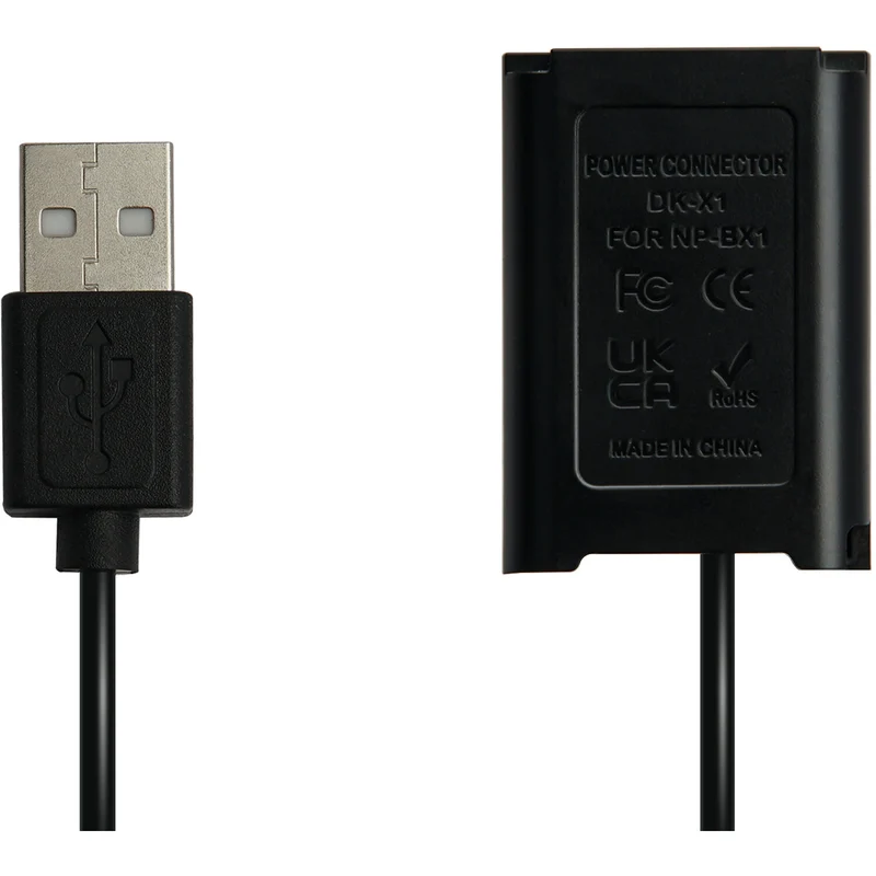 Adaptador de Corriente ANDYCINE USB to NP-BX1 Dummy Adapter