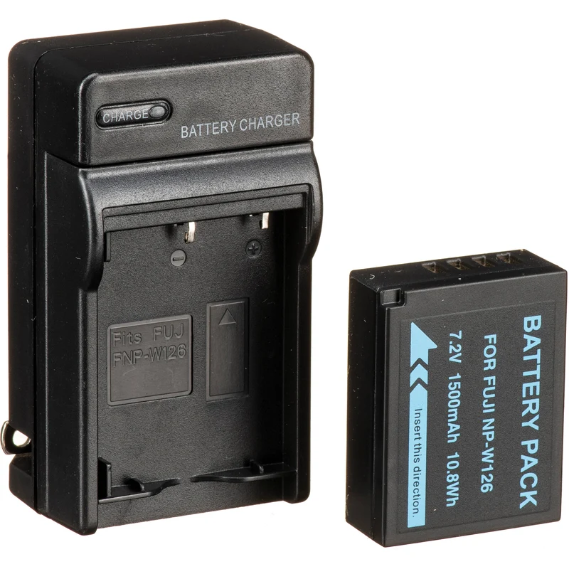 Adaptador de Corriente Bescor NPW126S ,, Coupler, & 5V USB Adapter Kit para Select FUJIFILM Cameras