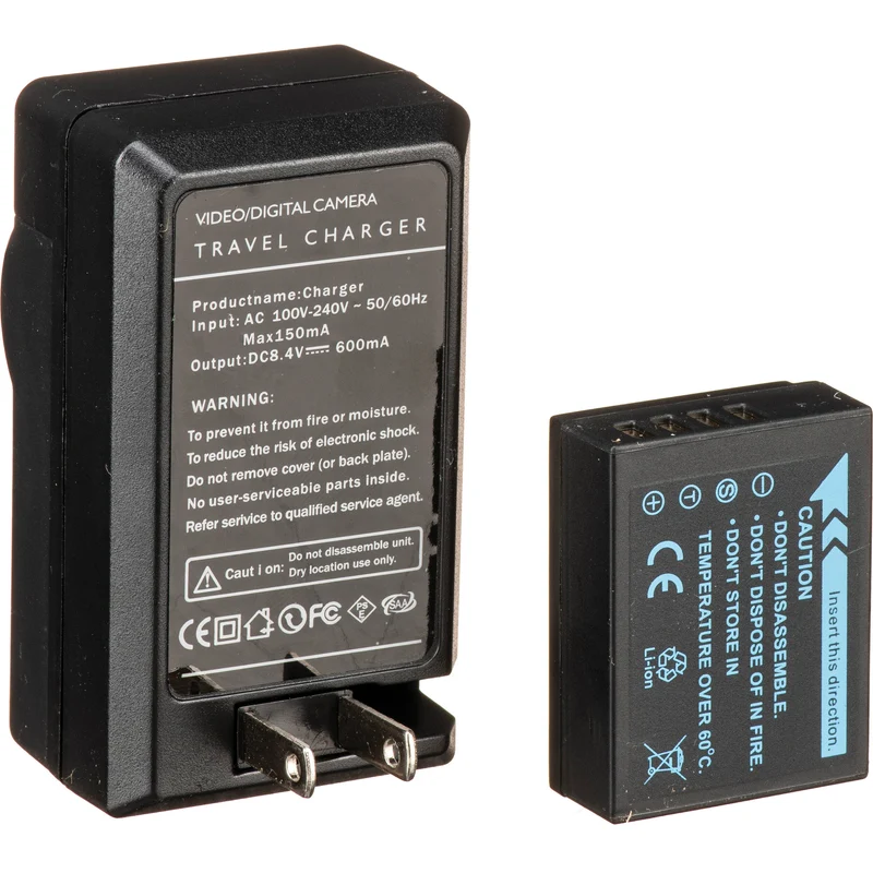 Adaptador de Corriente Bescor NPW126S ,, Coupler, & 5V USB Adapter Kit para Select FUJIFILM Cameras