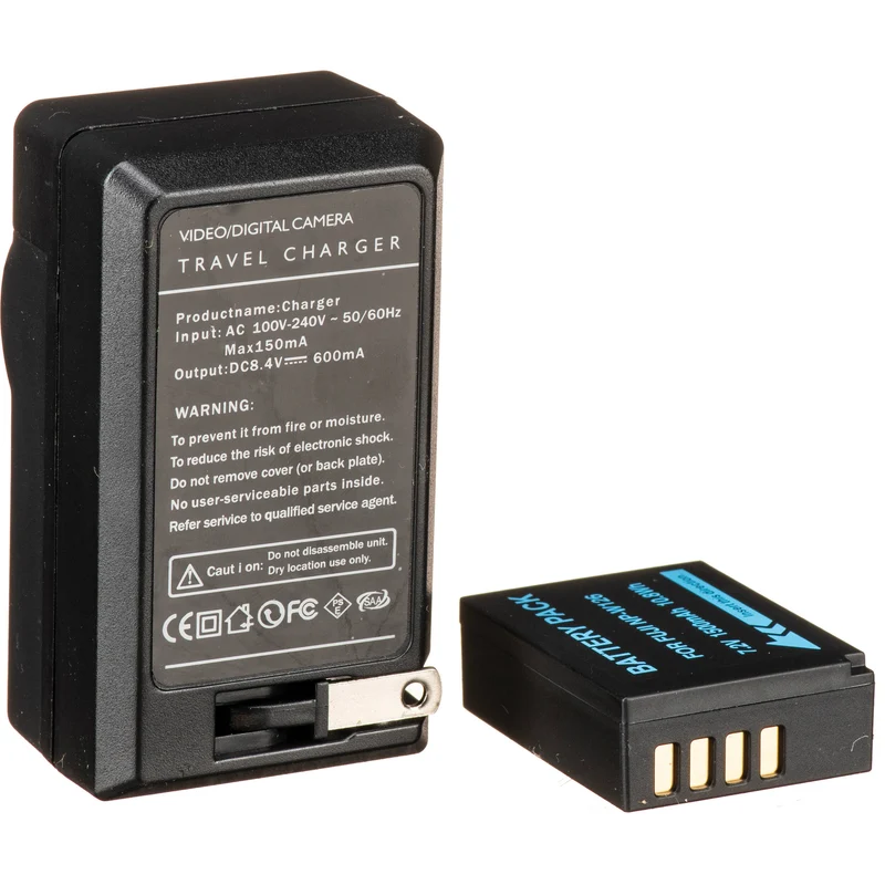 Adaptador de Corriente Bescor NPW126S ,, Coupler, & 5V USB Adapter Kit para Select FUJIFILM Cameras
