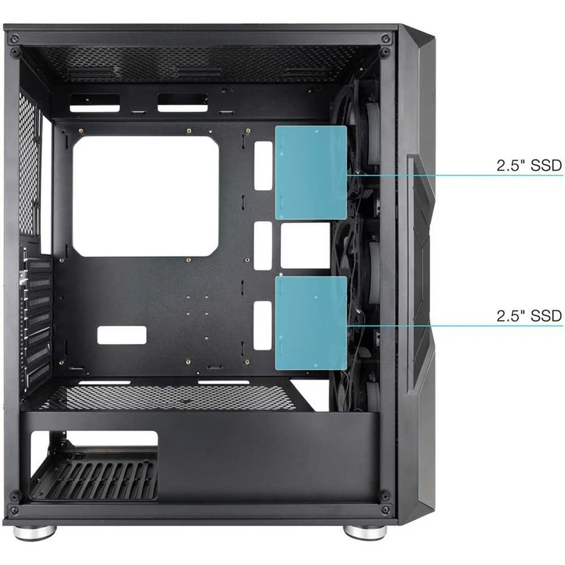 TooQ TQGCC103-B NIGHTCITY Black