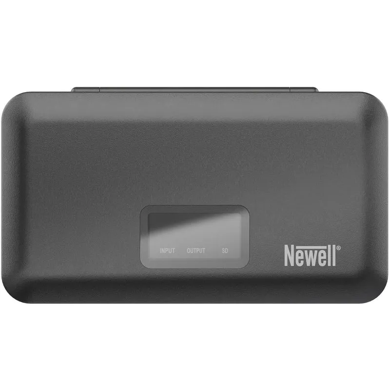 Cargador Newell LCD Dual-Channel con SD Card Reader para Sony NP-FZ100