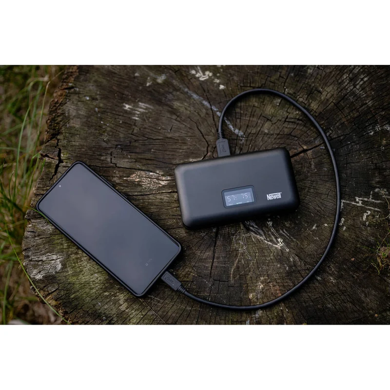 Cargador Newell LCD Dual-Channel con SD Card Reader para Sony NP-FZ100