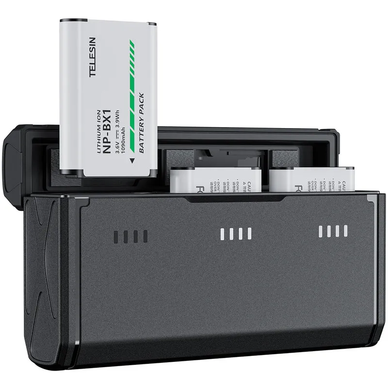 Cargador TELESIN NP-BX1 Portable Charging Case