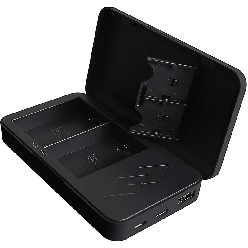 Cargador PATONA Dual con Power Bank para Canon LP-E6