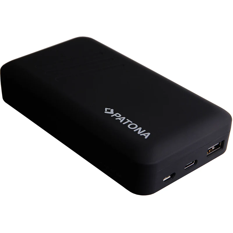 Cargador PATONA Dual con Power Bank para Canon LP-E6