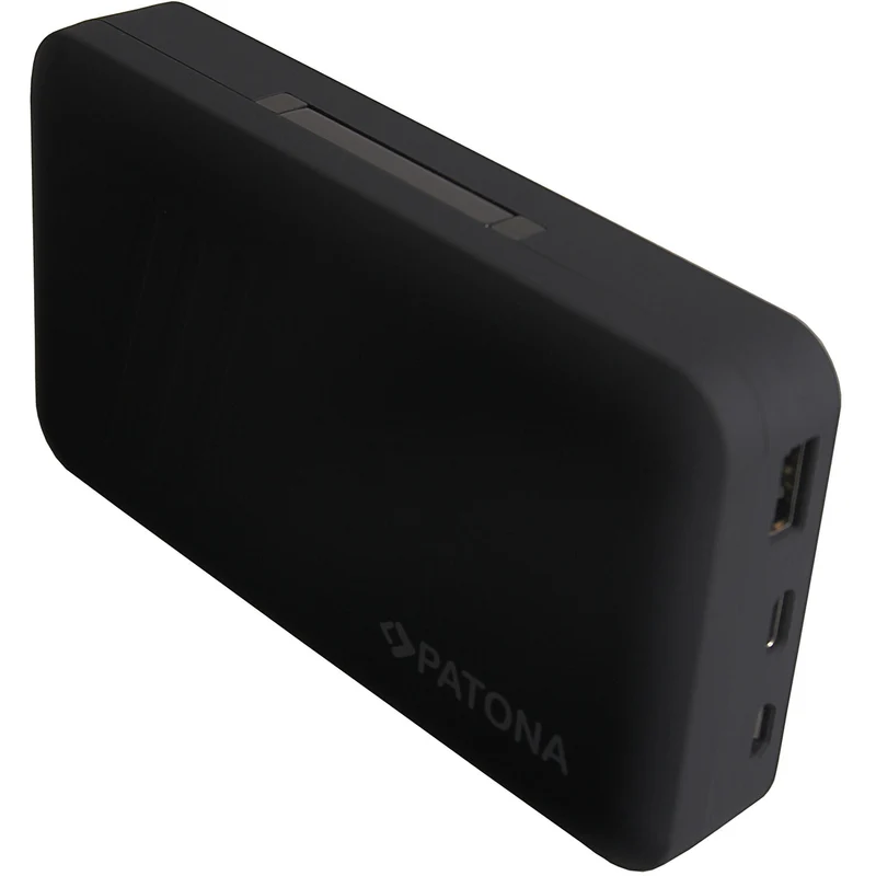 Cargador PATONA Dual con Power Bank para Canon LP-E6