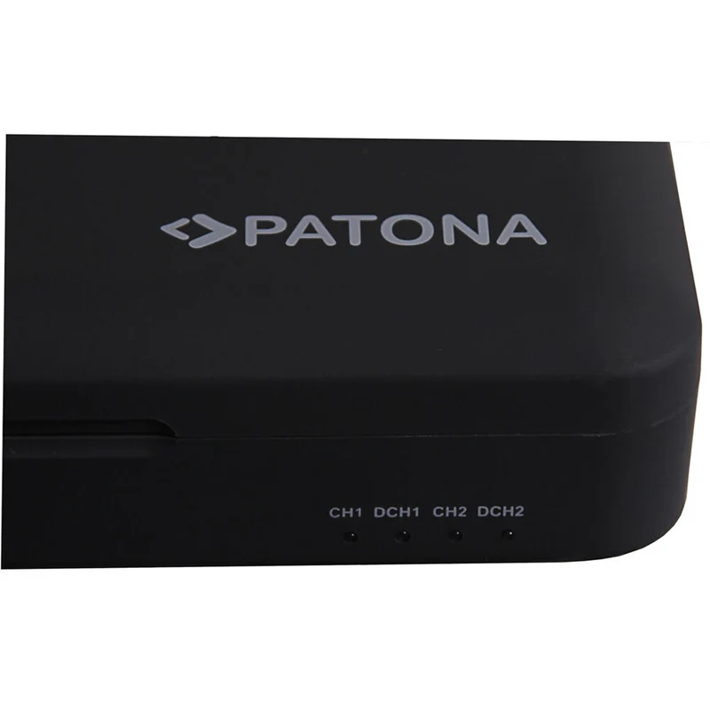 Cargador PATONA Dual con Power Bank para Canon LP-E6