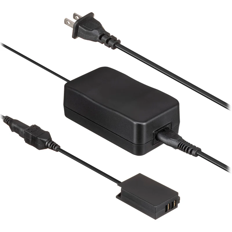 Adaptador de Corriente Bescor ENEL20AC Dummy & Kit para Select Nikon Digital Cameras