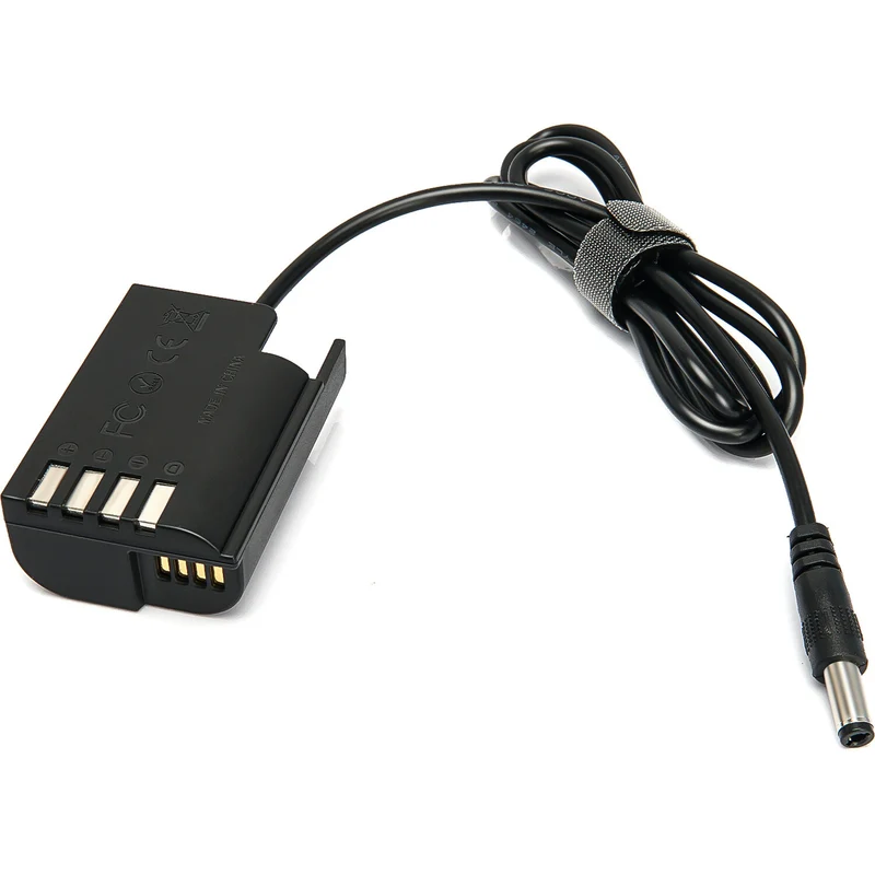 Adaptador de Corriente ANDYCINE 2-Pin DC Barrel to DMW-BLK22 Dummy Cable para Panasonic Cameras