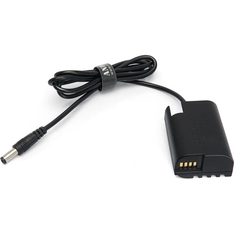 Adaptador de Corriente ANDYCINE 2-Pin DC Barrel to DMW-BLK22 Dummy Cable para Panasonic Cameras