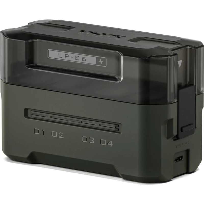 Cargador Tilta Portable Charging Station para LP-E6 (Green)