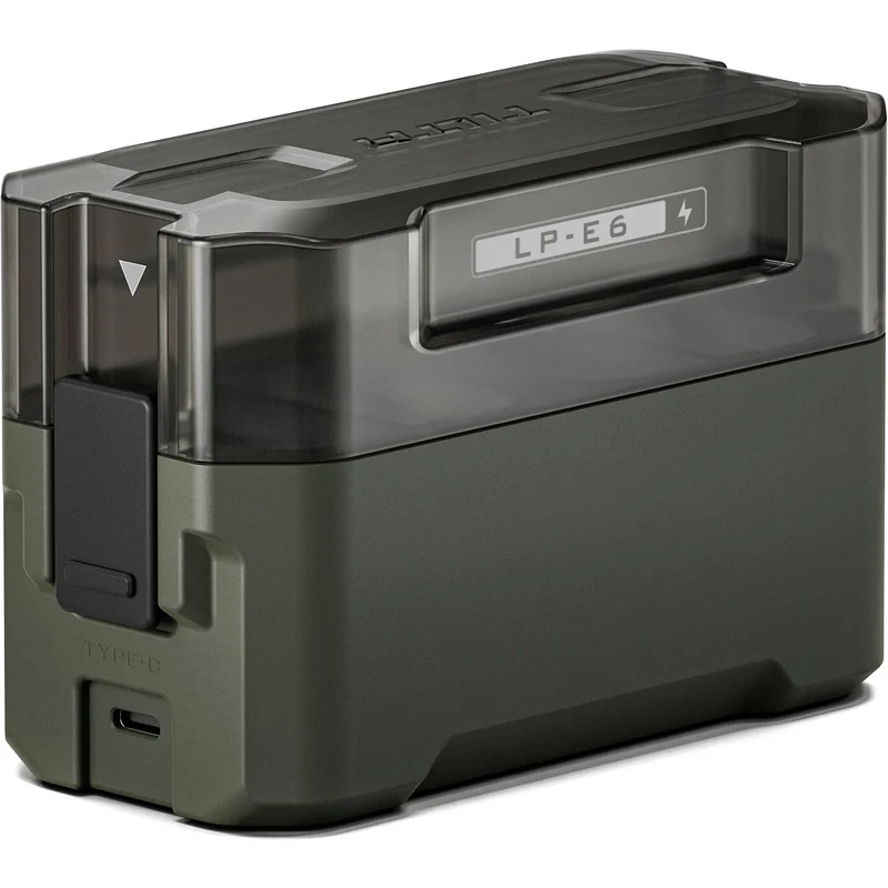 Cargador Tilta Portable Charging Station para LP-E6 (Green)