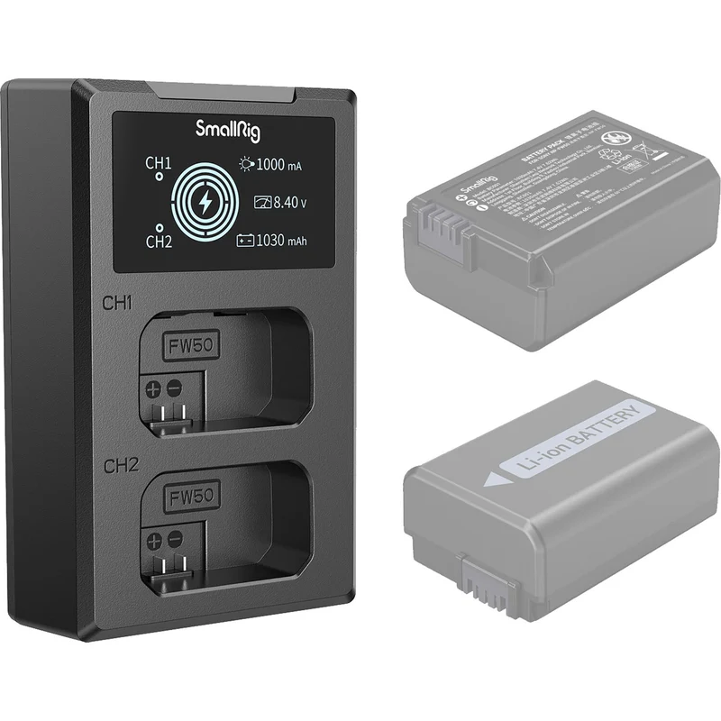 Cargador SmallRig NP-FW50 Camera
