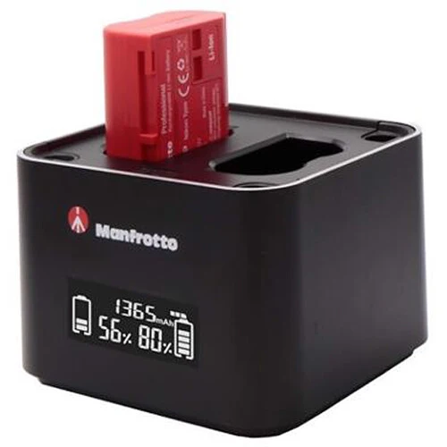 Cargador Manfrotto ProCUBE 3 Professional Twin para Select Nikon