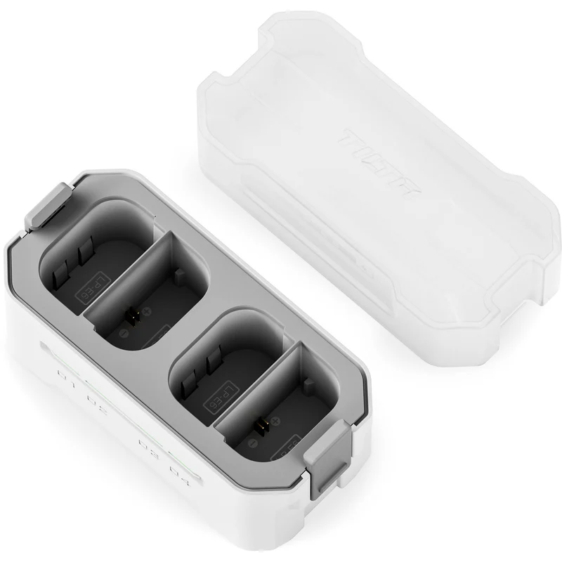 Cargador Tilta Portable Charging Station para LP-E6 (Off-White)