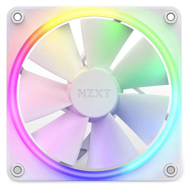 NZXT F120 RGB Triple Pack White